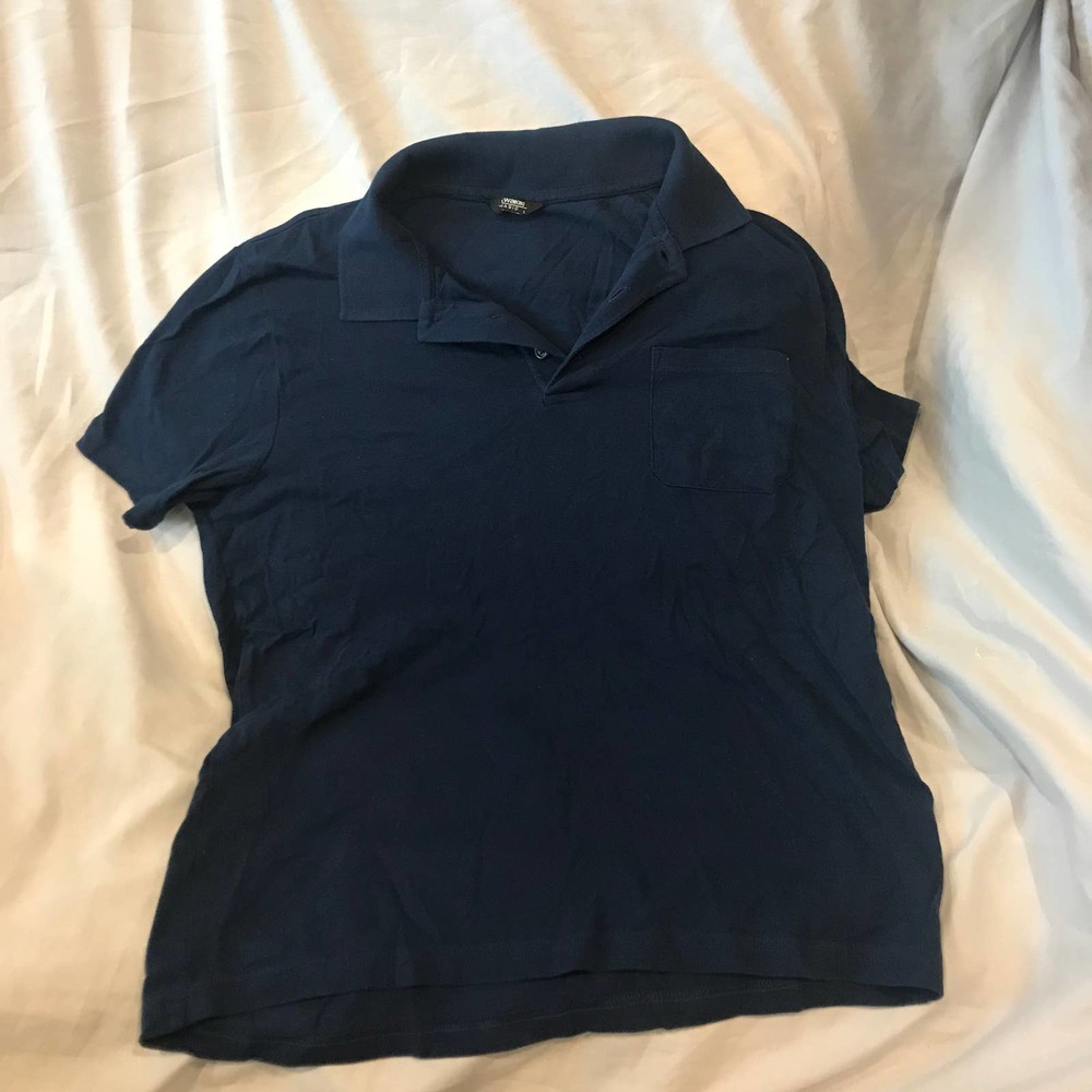 LC Waikiki Blue Polo, Men's L
